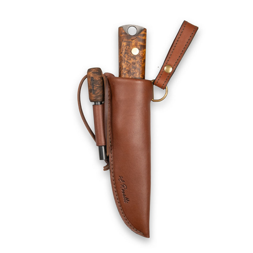 ハイモ4”ブッシュクラフト｜炭素鋼フルタング仕様｜ロセリ