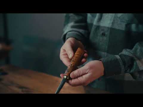 彫刻ナイフ ロングブレード 炭素鋼製 木工職人用 | ロセリ